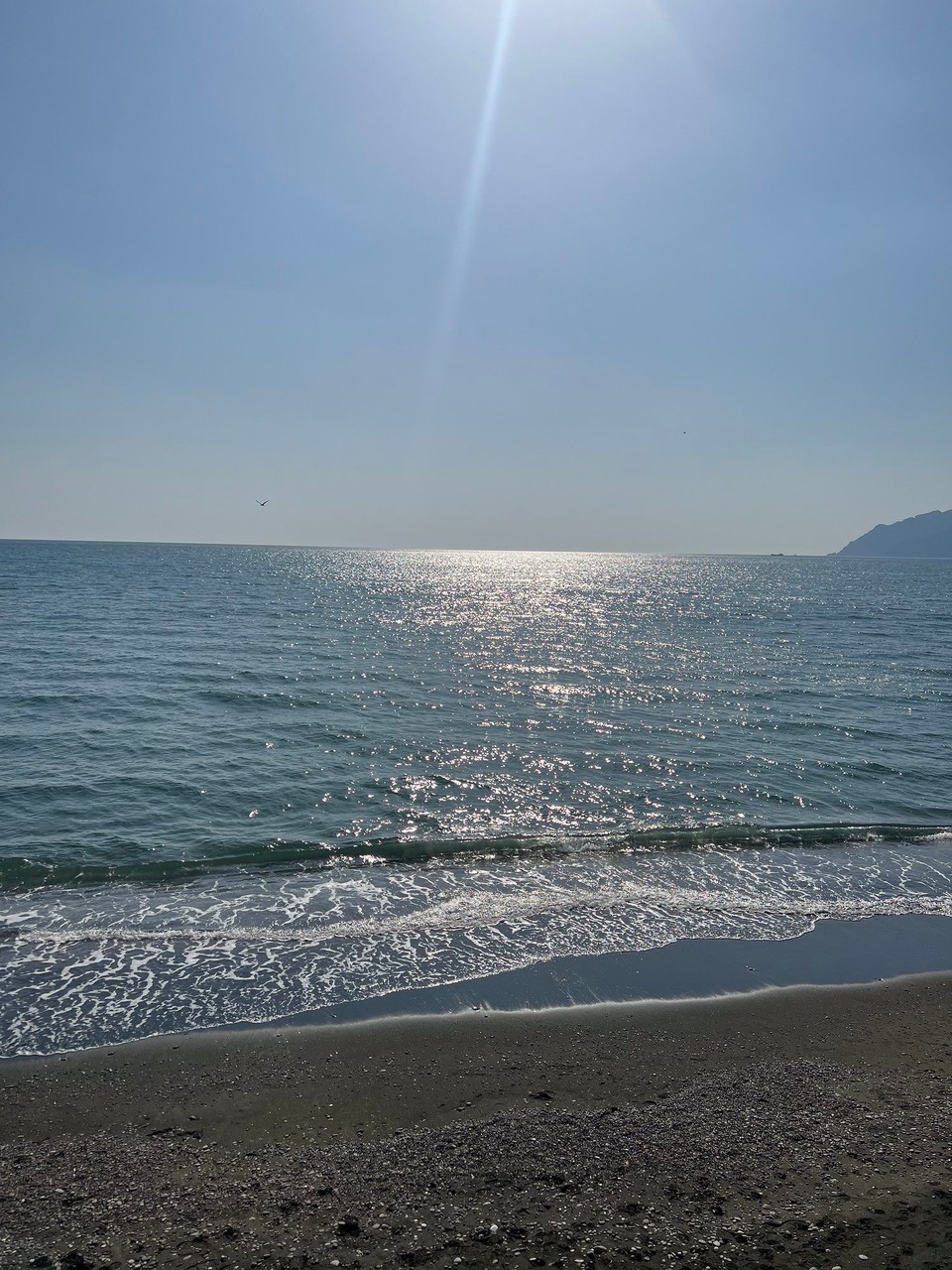 Italien - Salerno - Gegenüber unserem Stellplatz grüsst das Mittelmeer😎😍