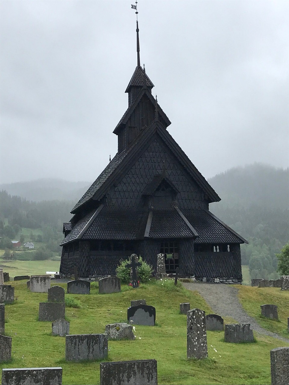 Norwegen - Dalen - Stabkirche Eidsborg