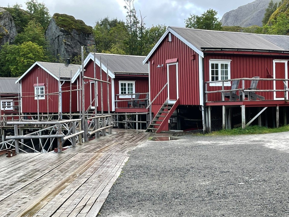 Norwegen - Napp - Die Rorbuer Hütten 