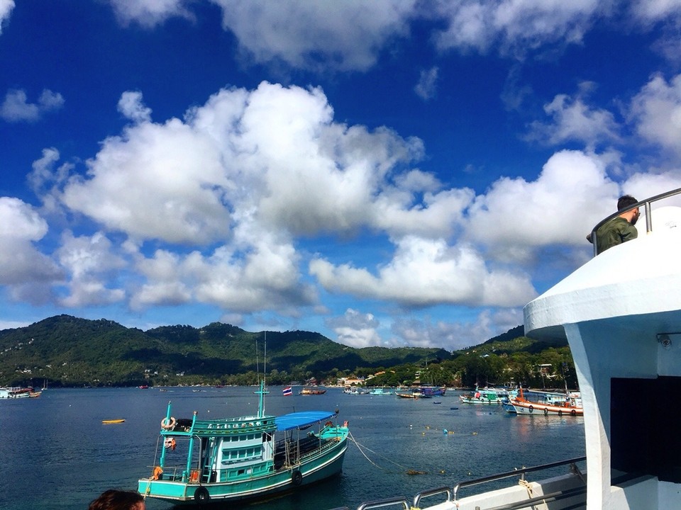 Thailand - Amphoe Ko Pha-ngan - Hafen von Koh Tao