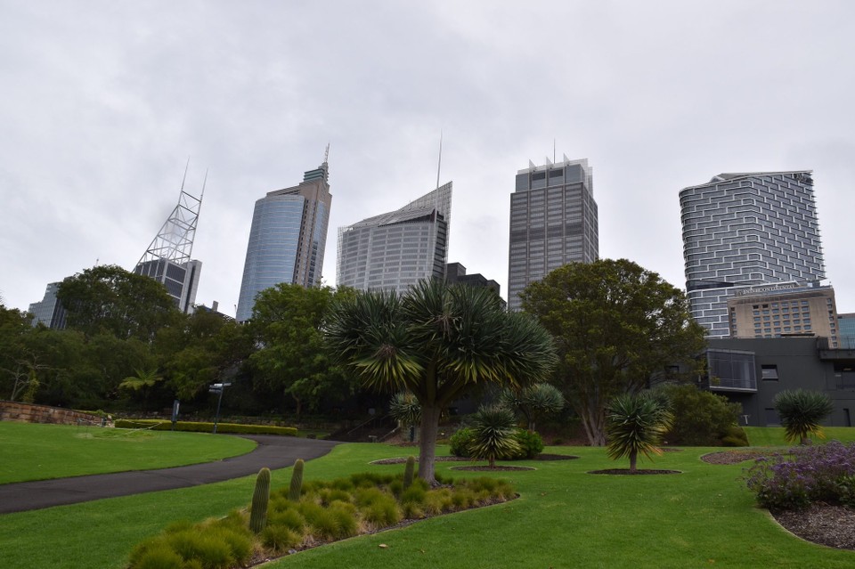 Australien - Sydney - Weiter ging es durch den „Royal Botanic Garden“