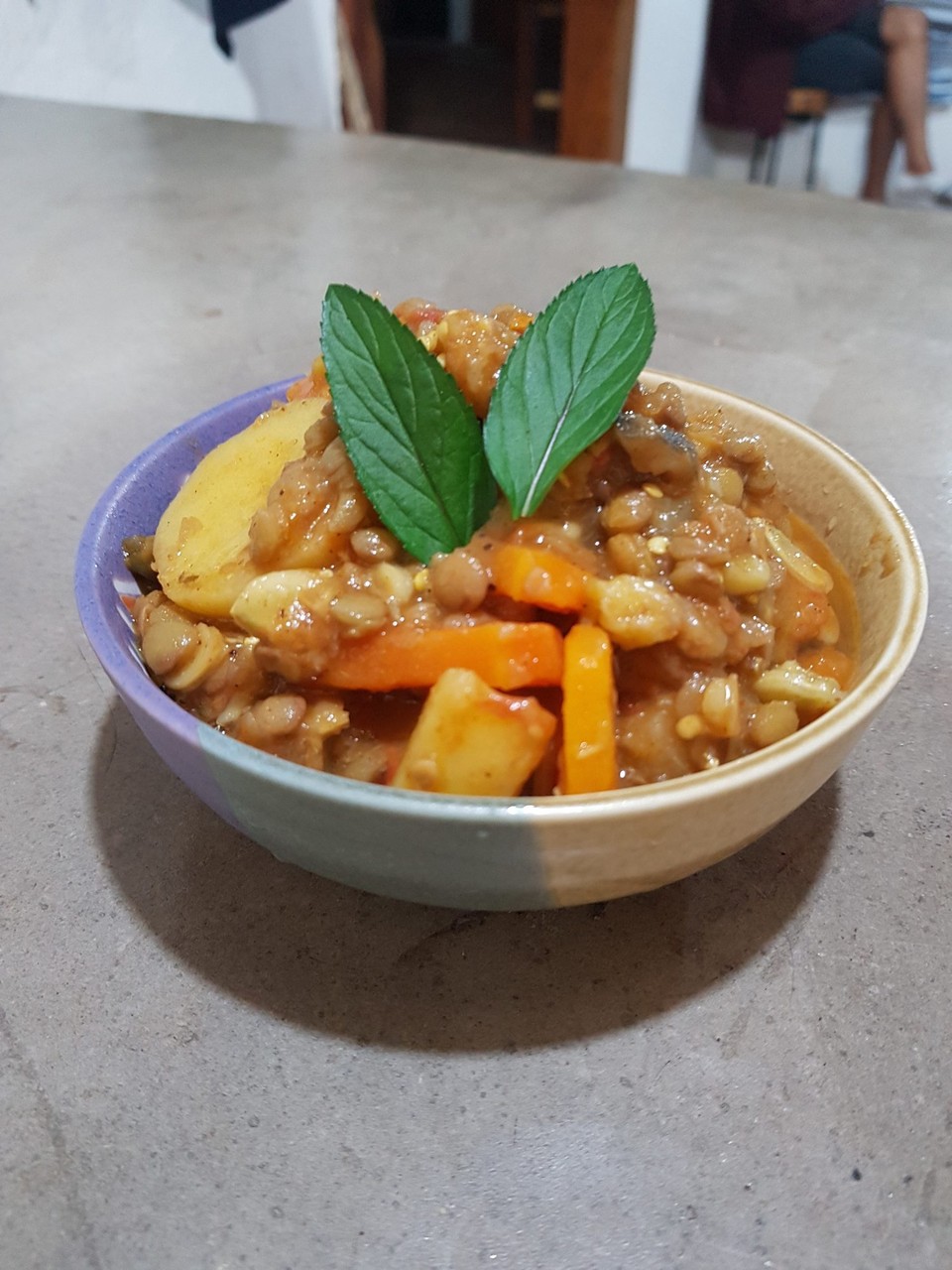 Nicaragua - Dipilto - Un Curry vegan