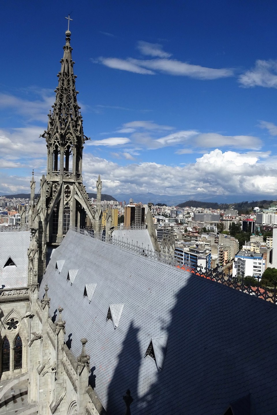 Ecuador - Quito - View from one of the spires