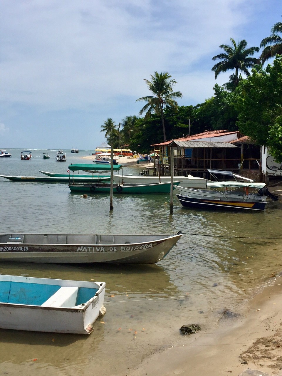 Brasilien - Cairu - Strand am Dorf