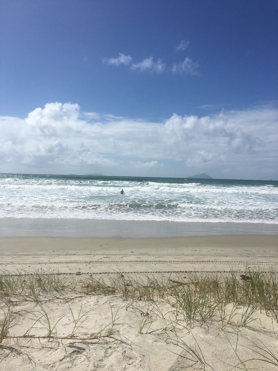 Neuseeland - Whangaparaoa - Im Wasser