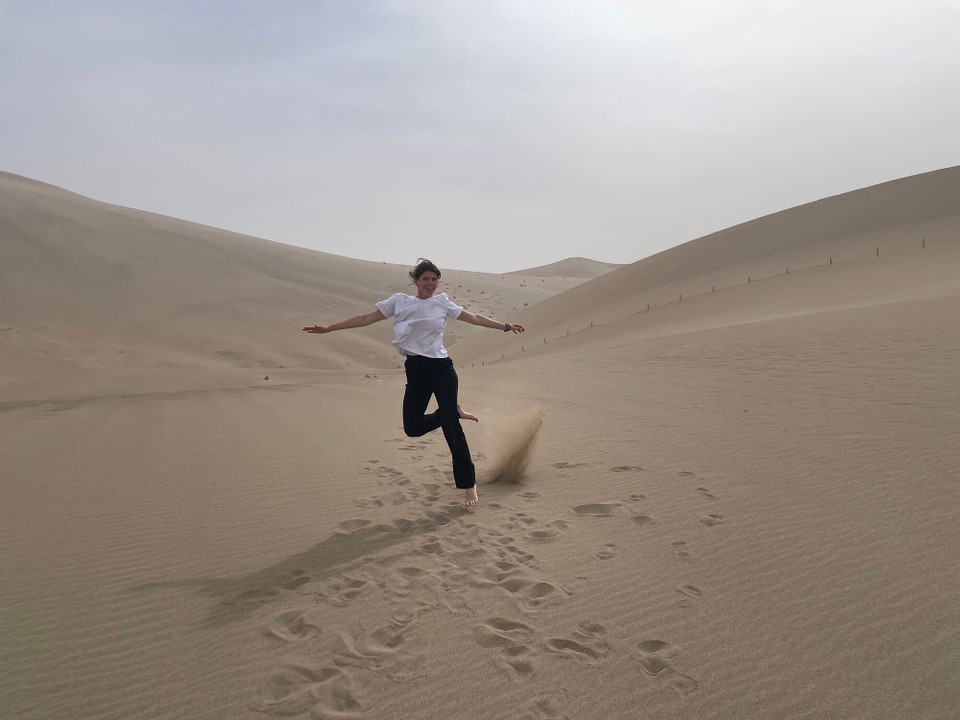 China - Jiuquan - So laufed mir umenand
