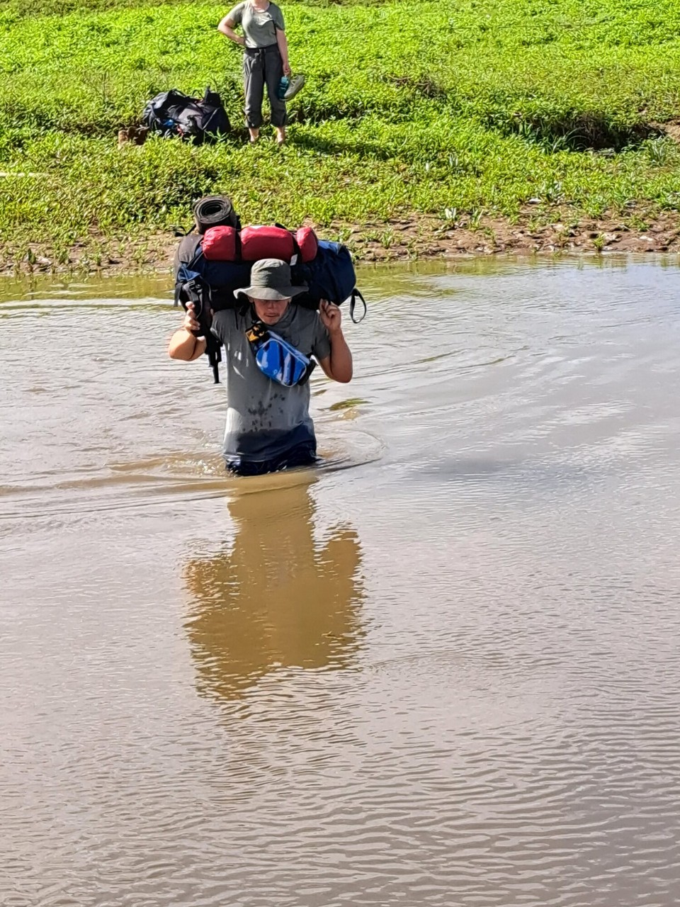 Neuseeland - Mercer - Flussquerung 