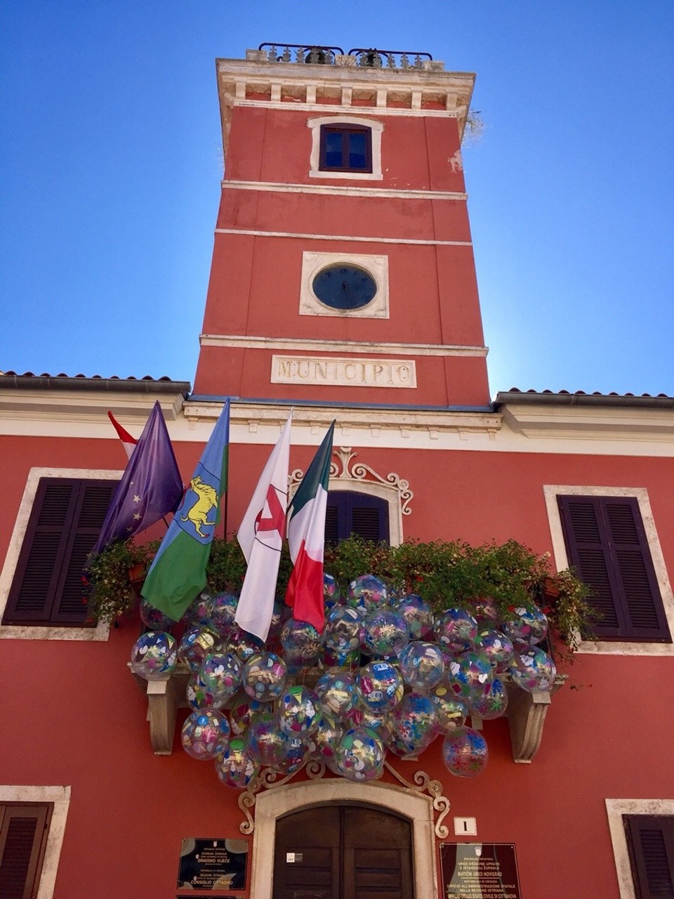 Kroatien - Novigrad - Rathaus Novigrad