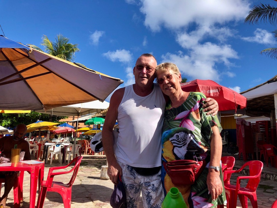 Brasilien - Lauro de Freitas - Am Buiaquinho Strand