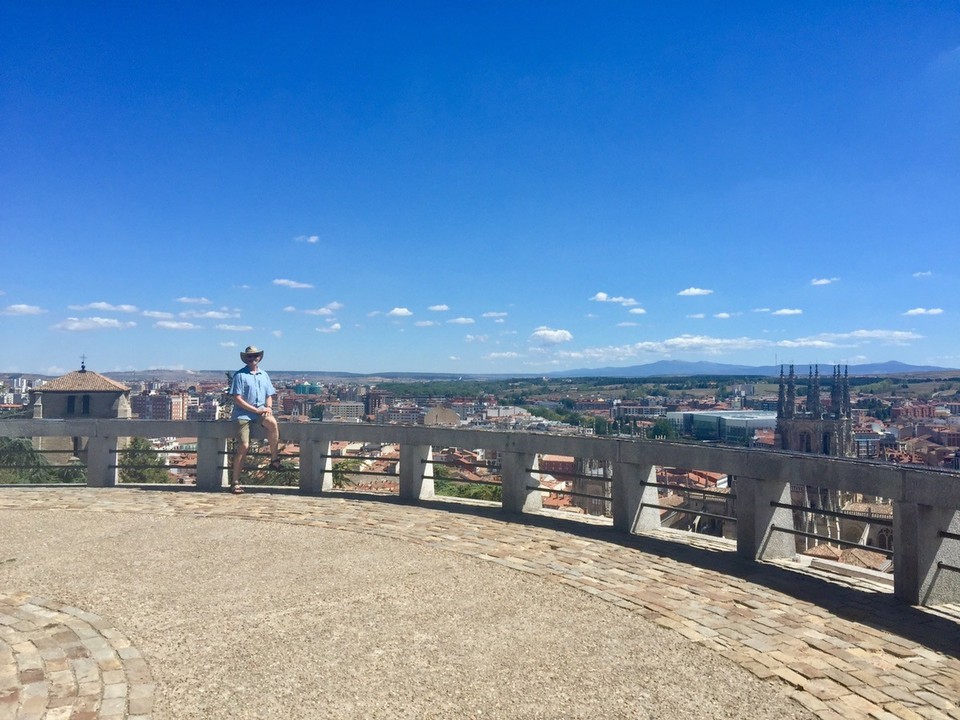  - Spain, Burgos, Plaza Mayor - View of the city from Burgos Castle