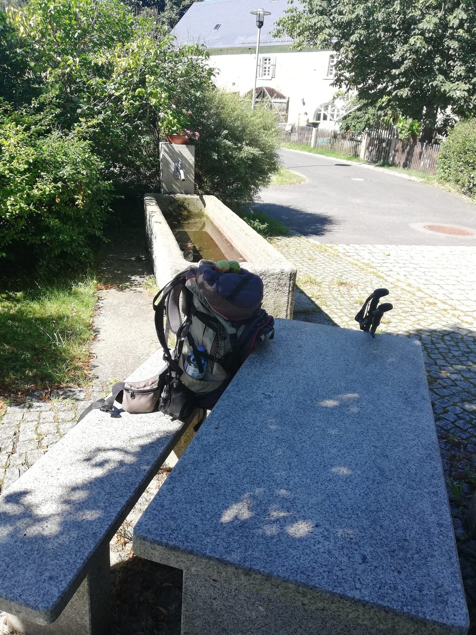Deutschland - Höchstädt im Fichtelgebirge - Pause in Spielberg