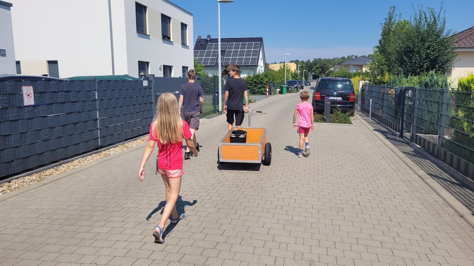 Deutschland - Königs Wusterhausen - mit Wackelbeinen