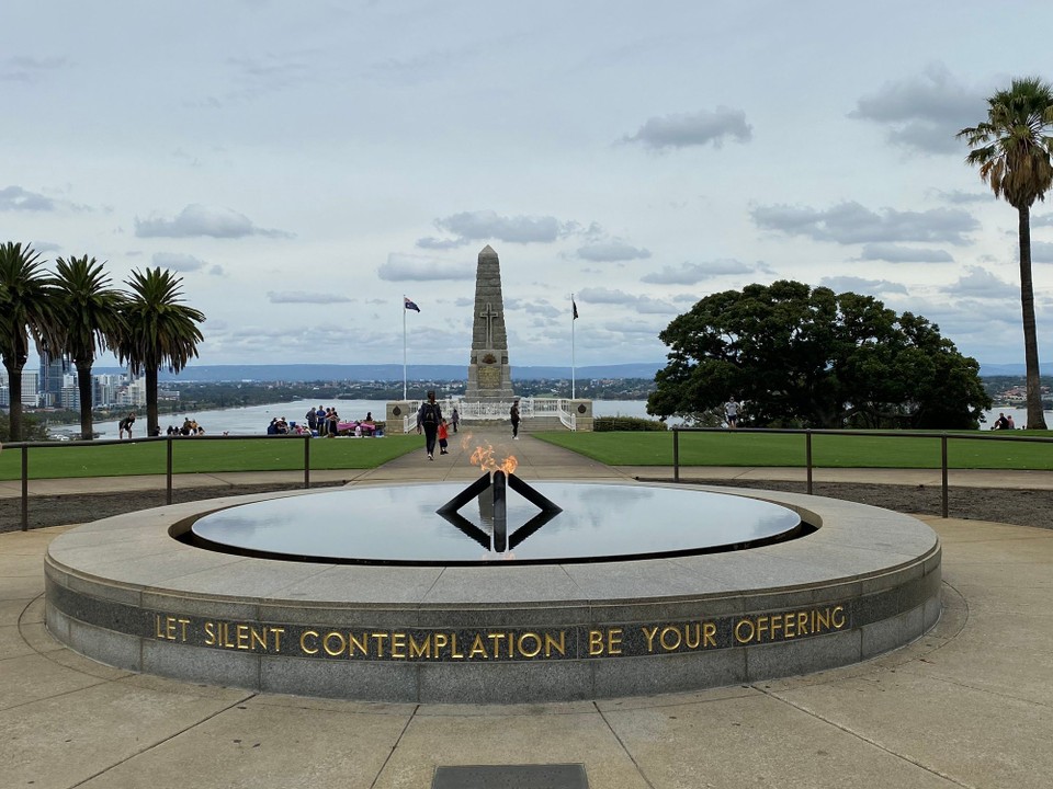 Australien - South Perth - Memorial für australische Soldaten im Weltkrieg 14/18