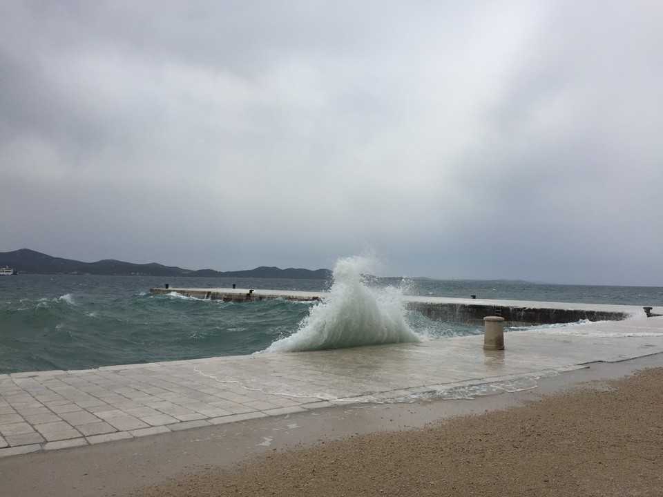 Kroatien - Zadar - Sturm