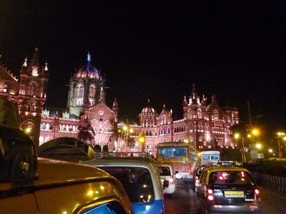  - Indien, Mumbai,  - Der Bahnhof von Mumbai
