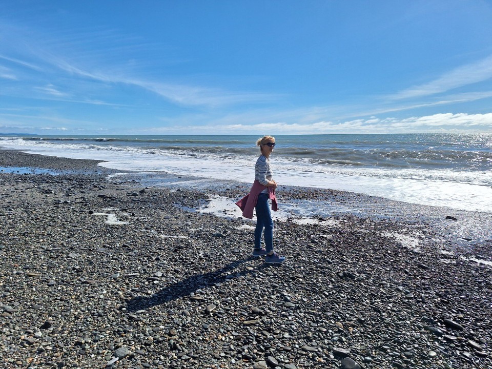 Neuseeland - Franz-Josef-Gletscher - .....Traumstrand
