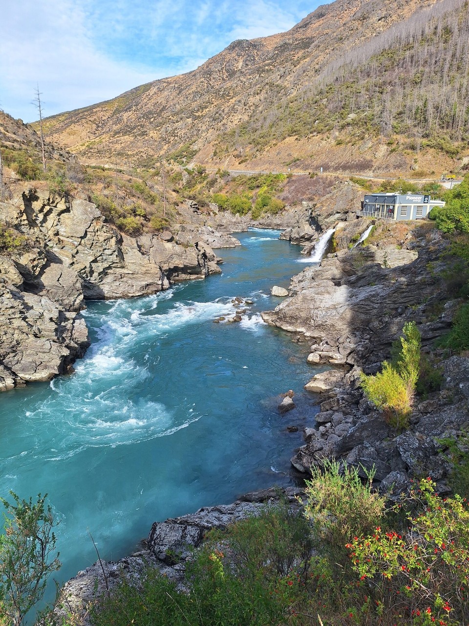Neuseeland - Cromwell - Kleines Wasserkraftwerk