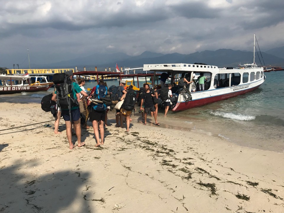 Indonesia - unbekannt - Båten som frakter oss fra Gili Air til Gili Meno