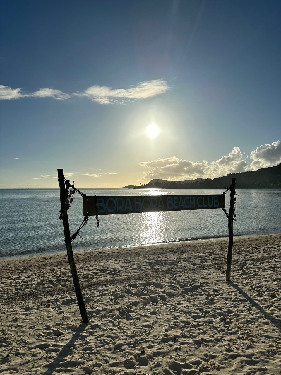 Französisch-Polynesien - Bora-Bora - Sundowner am Bora Bora Beach Club 
