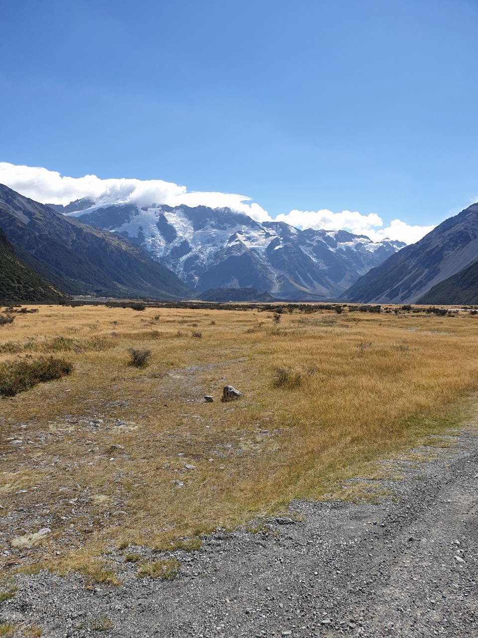 Neuseeland - Aoraki - Gletscher bei Mount Cook