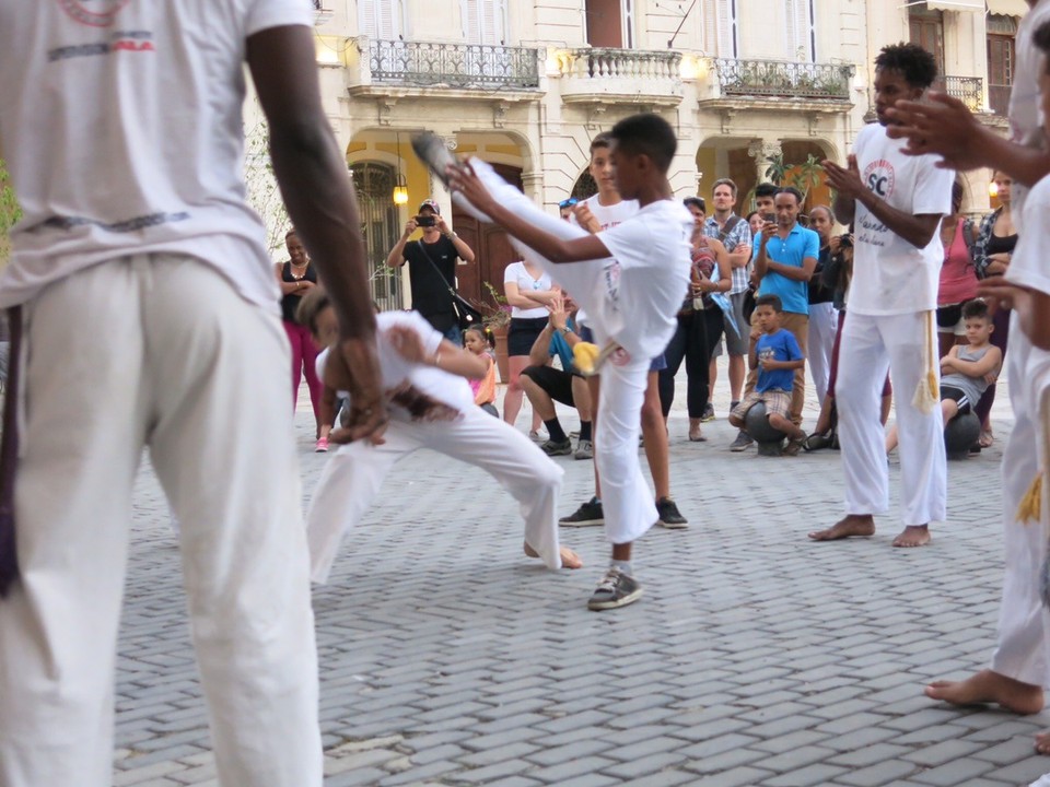  - Cuba, La Havane - Danseurs de Capuera