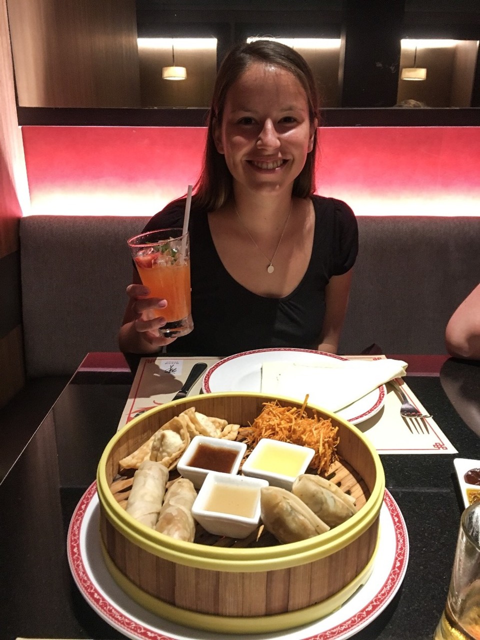 Peru - Lima - am Abend des 26. ein letztes Abendessen