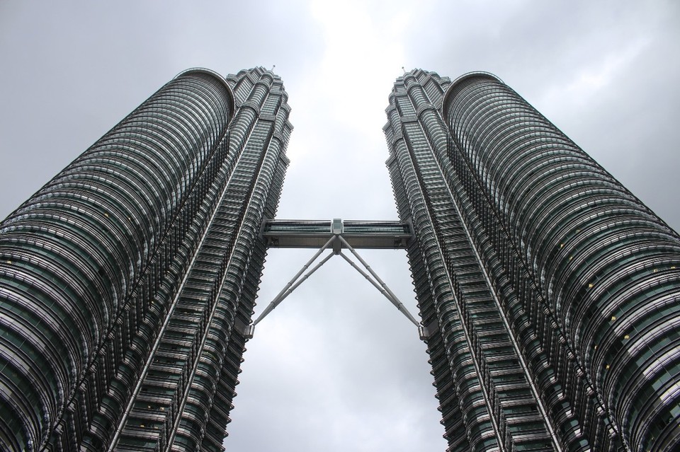 Malaysia - Kuala Lumpur - nichts wie hoch ...