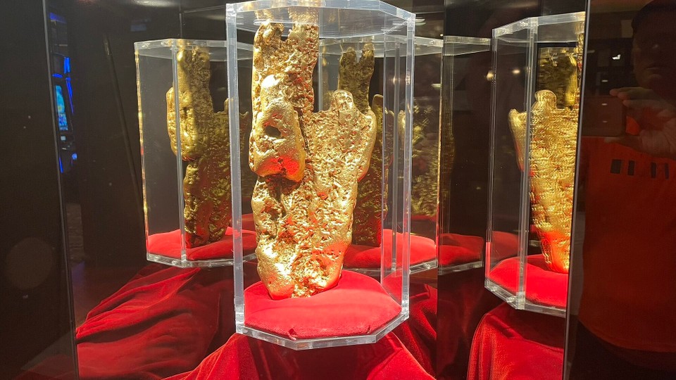 Vereinigte Staaten - Las Vegas - Größter Goldnugget der Welt 28,40 kg
