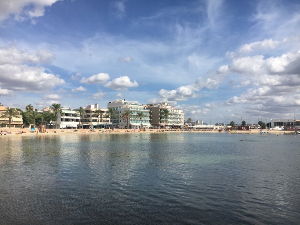 Spanien - Palma de Mallorca - Endlich Meer bei 29Grad
