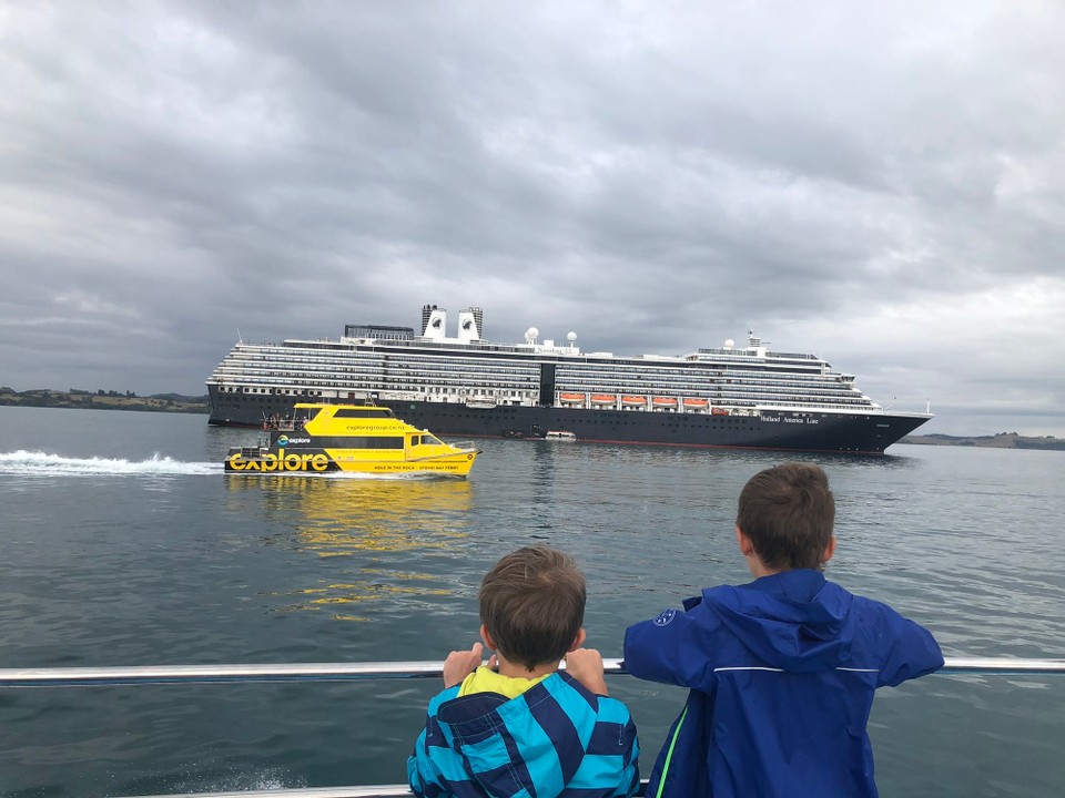 Neuseeland - Paihia - Los geht’s auf eine Bootstour durch die Bay of Islands. 