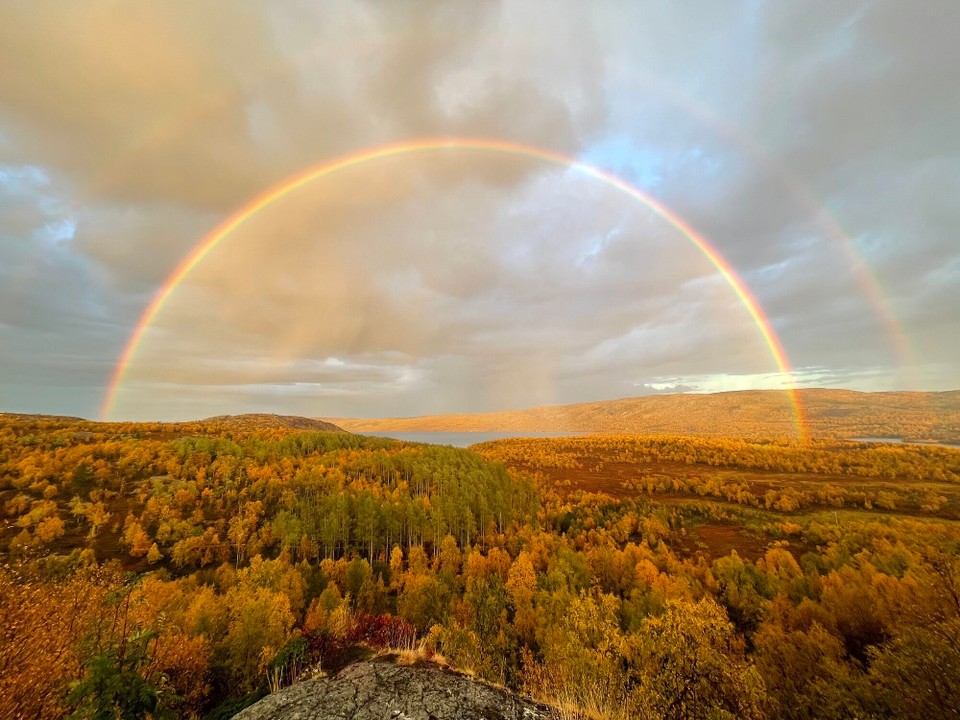 Finnland - Sevettijärvi - …und dann das!