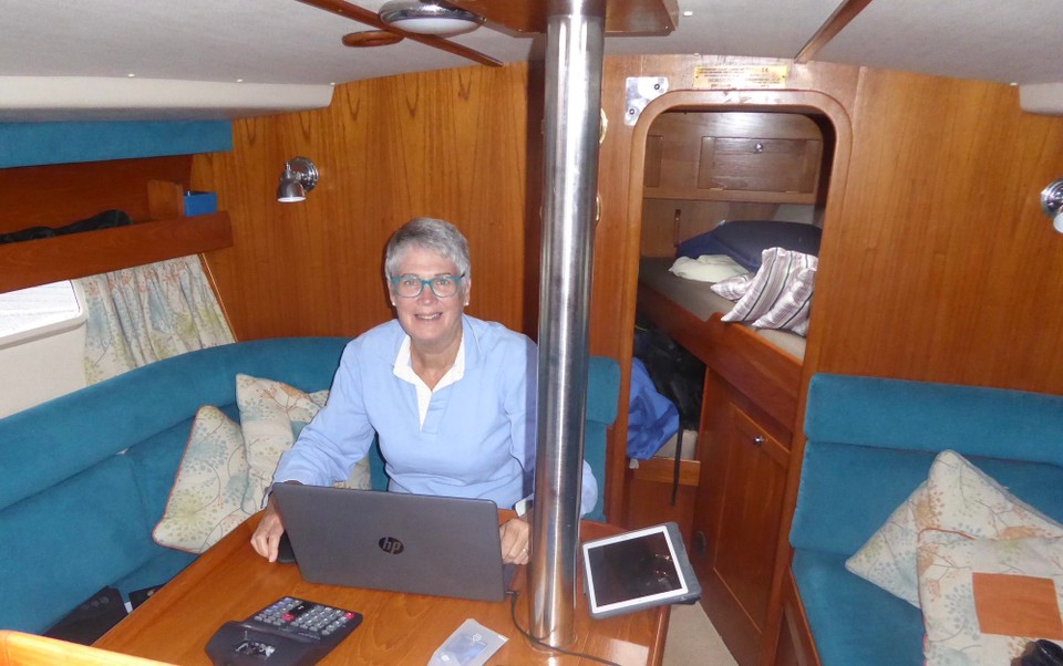 Ireland - Skibbereen - I’m able to work onboard with the help of personal hotspots!