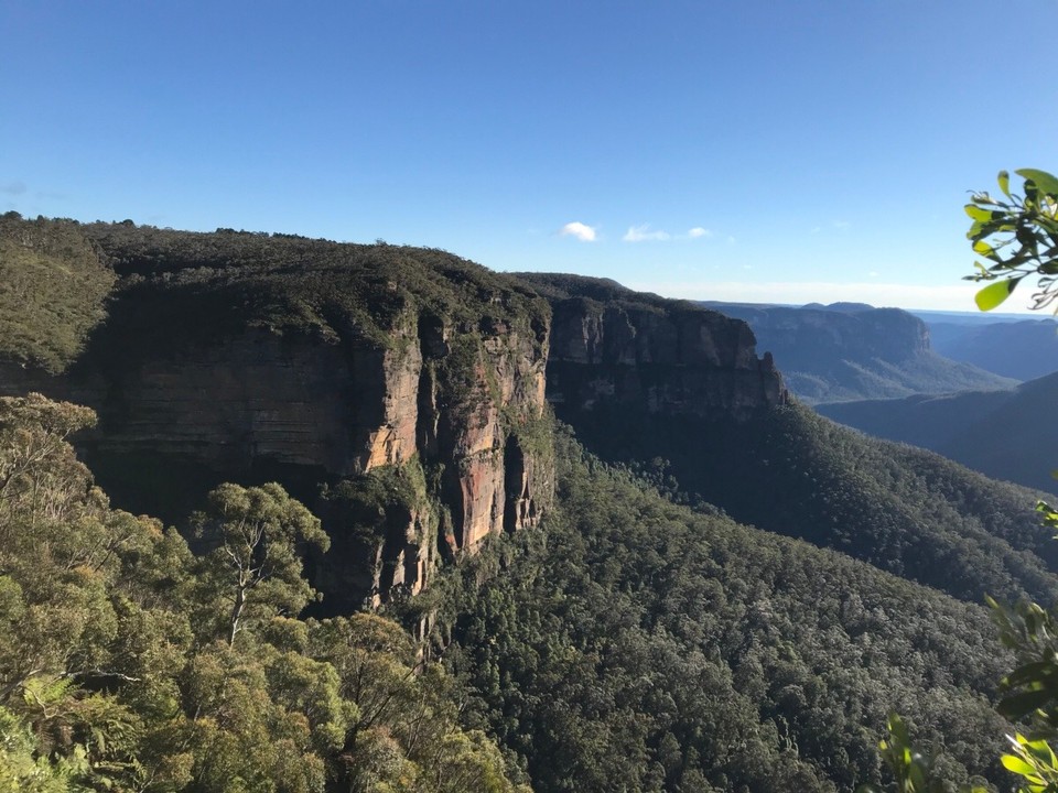 Australien -  - Spaziergang zum Wasserfall 