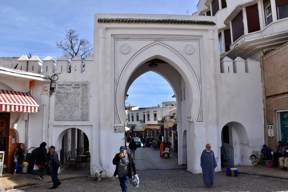 Marokko - Chefchaouen - Durch eines der vielen Stadttore ging es in die Altstadt.