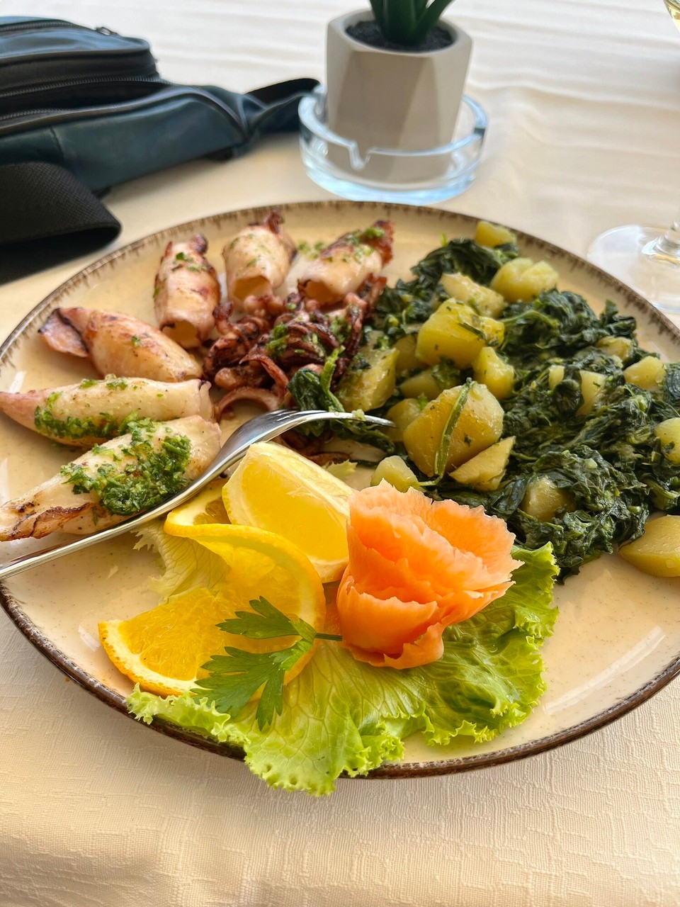 Kroatien - Novigrad - Calamaris vom Grill