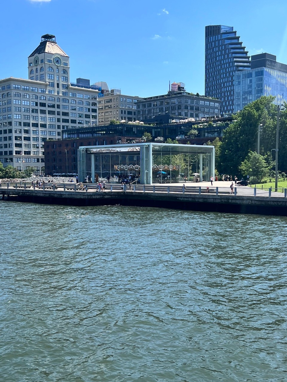 Vereinigte Staaten - New York - Das historische Karussell im Brooklyn Park. 