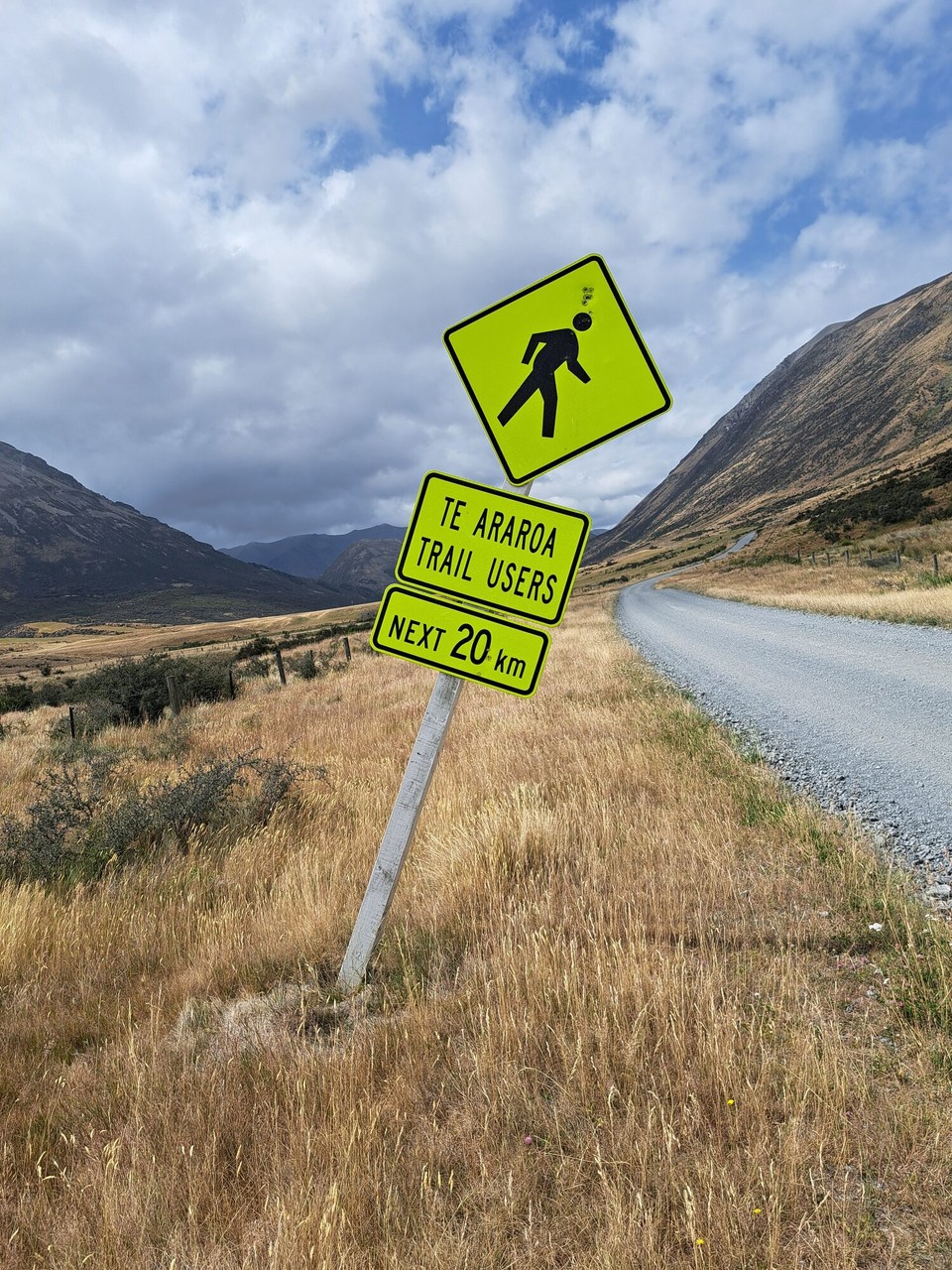 Neuseeland - Lake Coleridge - Noch 20 km Gravelroad 