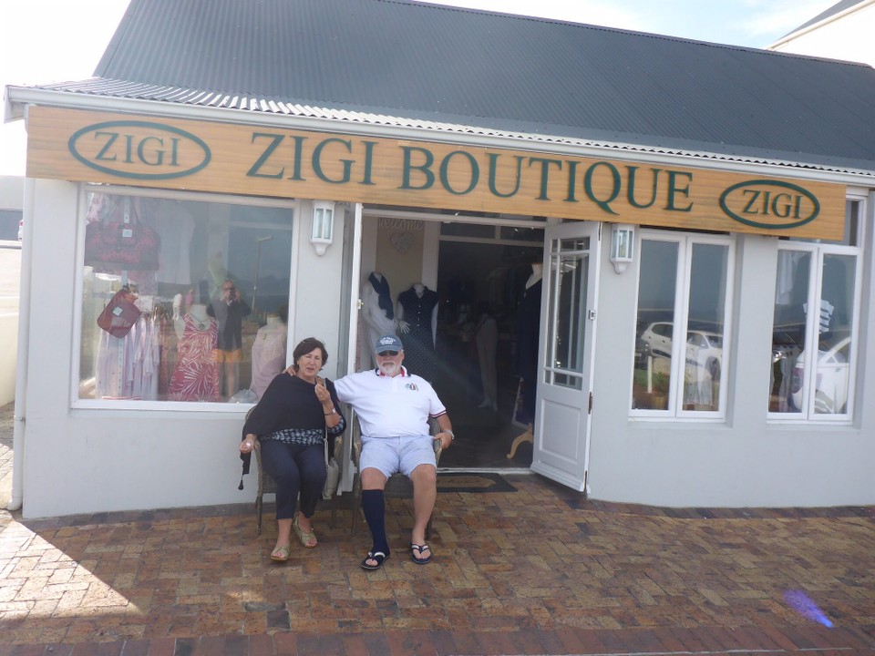 Südafrika - Hermanus - Siggis Shop auf Südafrikanisch