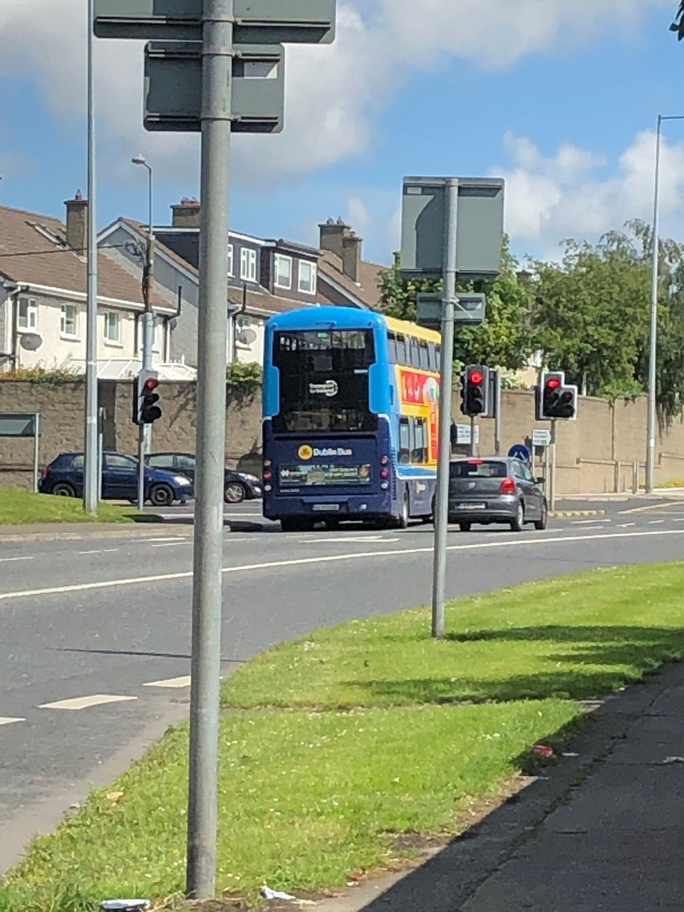 Irland - Dublin - Der öffentliche Nahverkehr. Dublin Bus - Line 13. Damit geht es zurück zum Hotel.