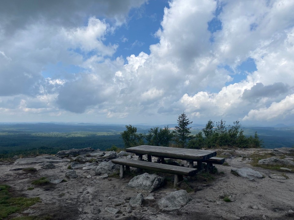 Deutschland - Rosenthal-Bielatal - Sitzgelegenheit zum Verweilen