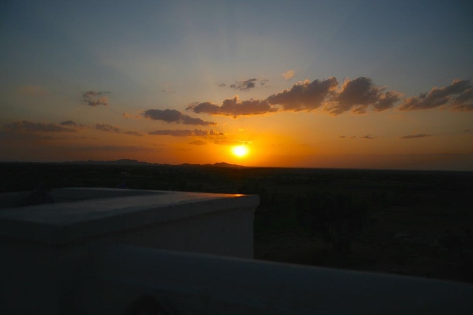 Lakshman Sagar -  - sundowner at the rooftop 