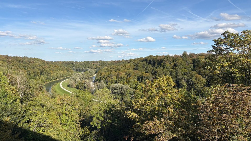 Deutschland - Pullach im Isartal - Isarblick (von Pullach aus)