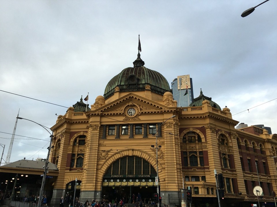 Australien - Melbourne - Nach einer Nacht im Bus bin ich dann endlich in Melbourne angekommen