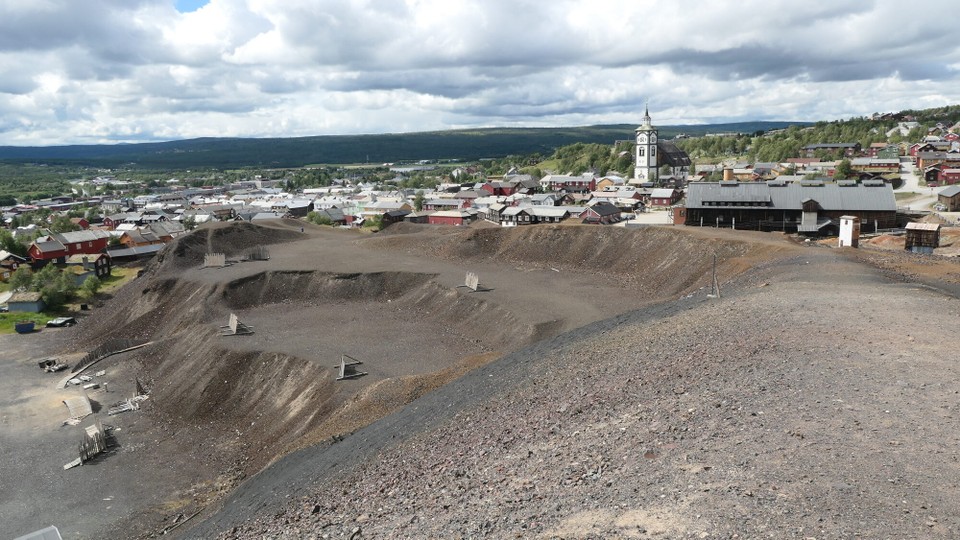 Norwegen - Røros - Ehemaliger Bergbau in Roros 