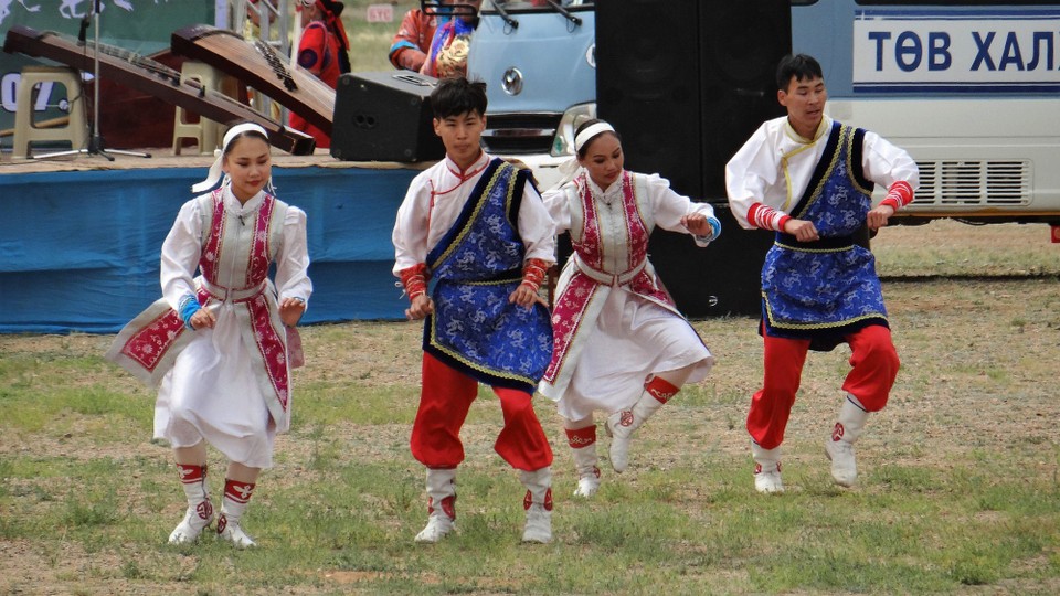 Mongolia - Mandalgovi - Nadaam opening ceremony