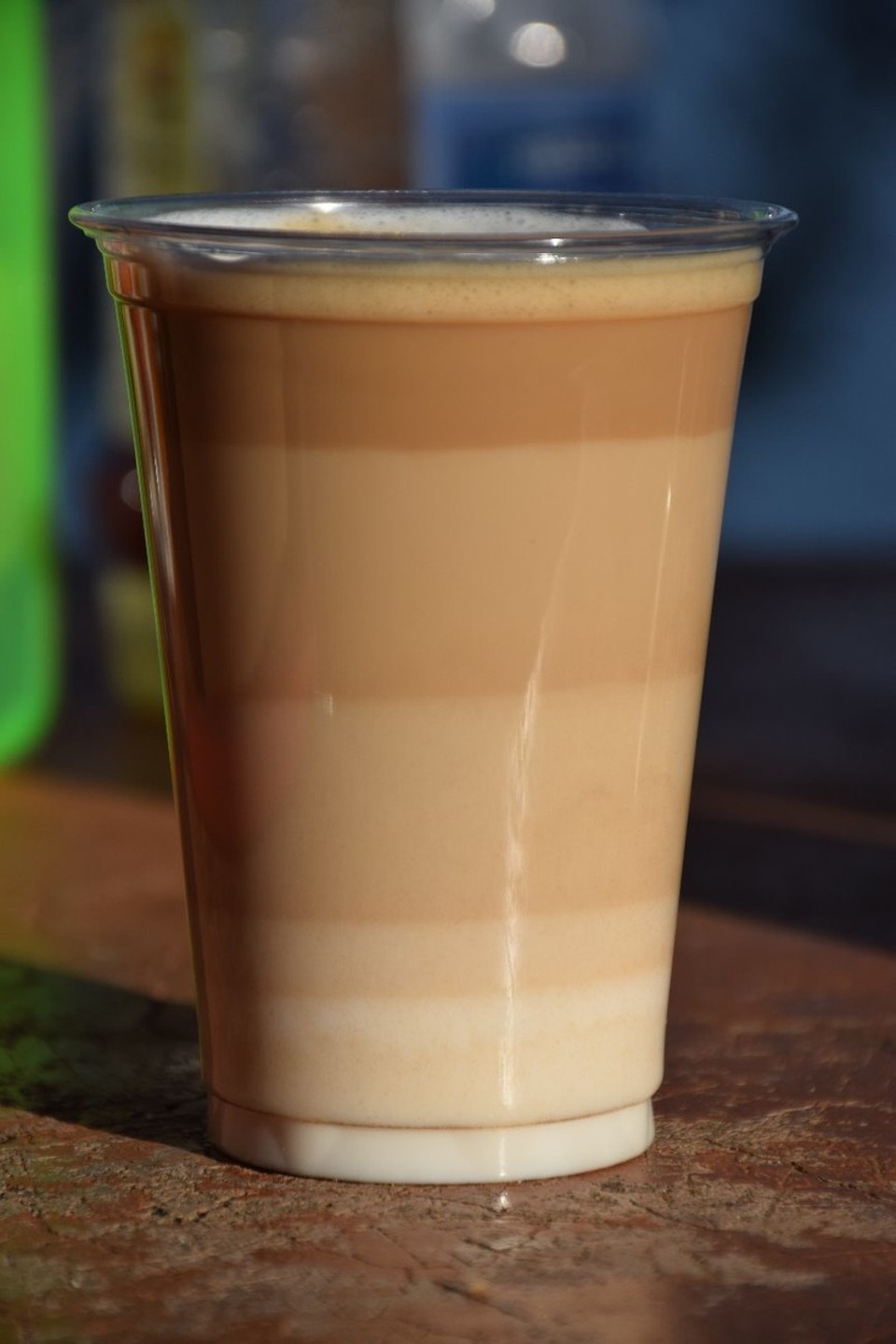 USA - Redding - So einen hübchen Kaffee gab es noch zum Abschluss des Ausflugtages - Manu ist nicht nur ein super Grillmeister sondern auch ein toller Barista!