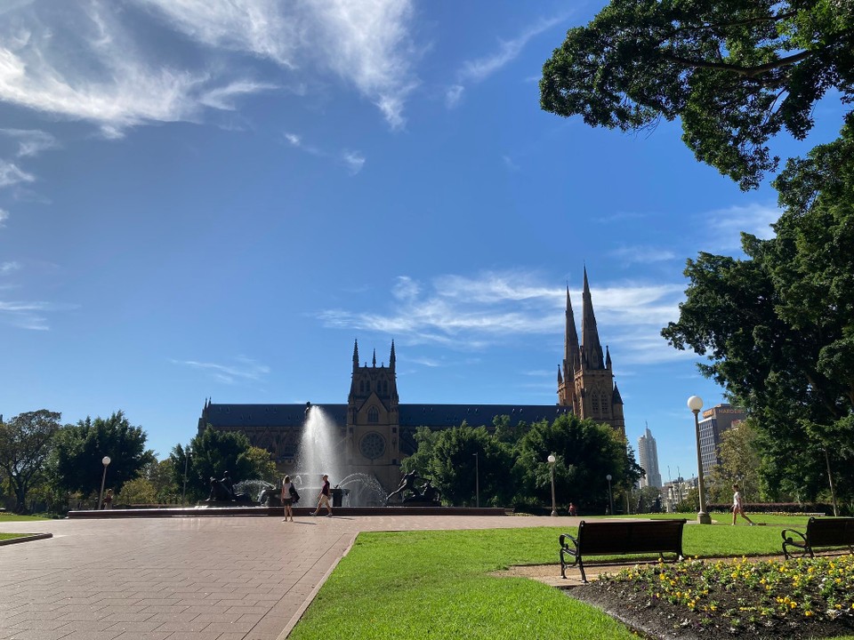 Australien - Sydney - Auf zur Free Walking Tour mit Start am Archibald Fountain im Hyde Park :)