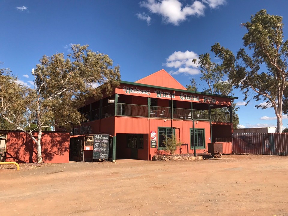 Australia - Whim Creek - Whim Creek Hotel .. bam smack in the middle of Port Headland and Karratha in bumfk nowhere !!