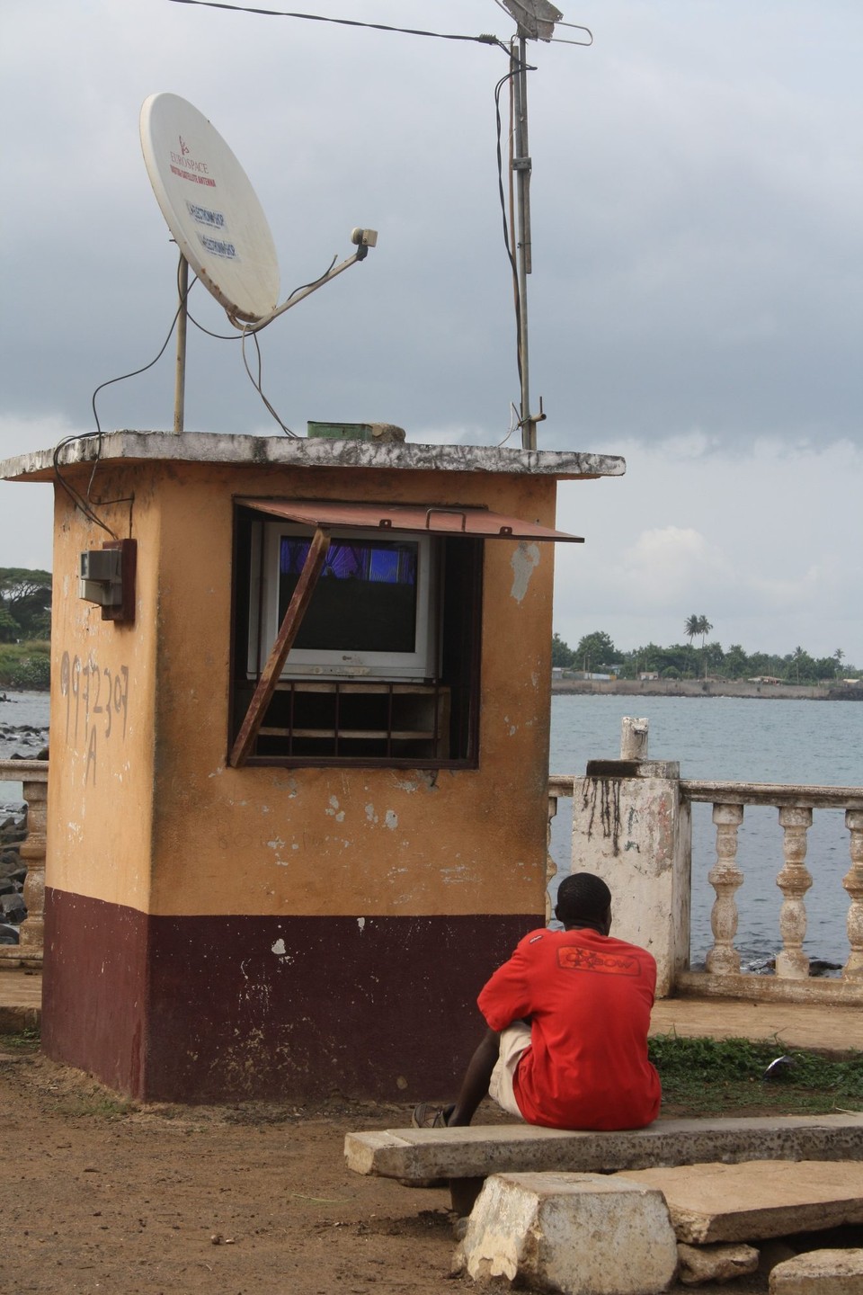 São Tomé und Príncipe - São Tomé - Public Viewing