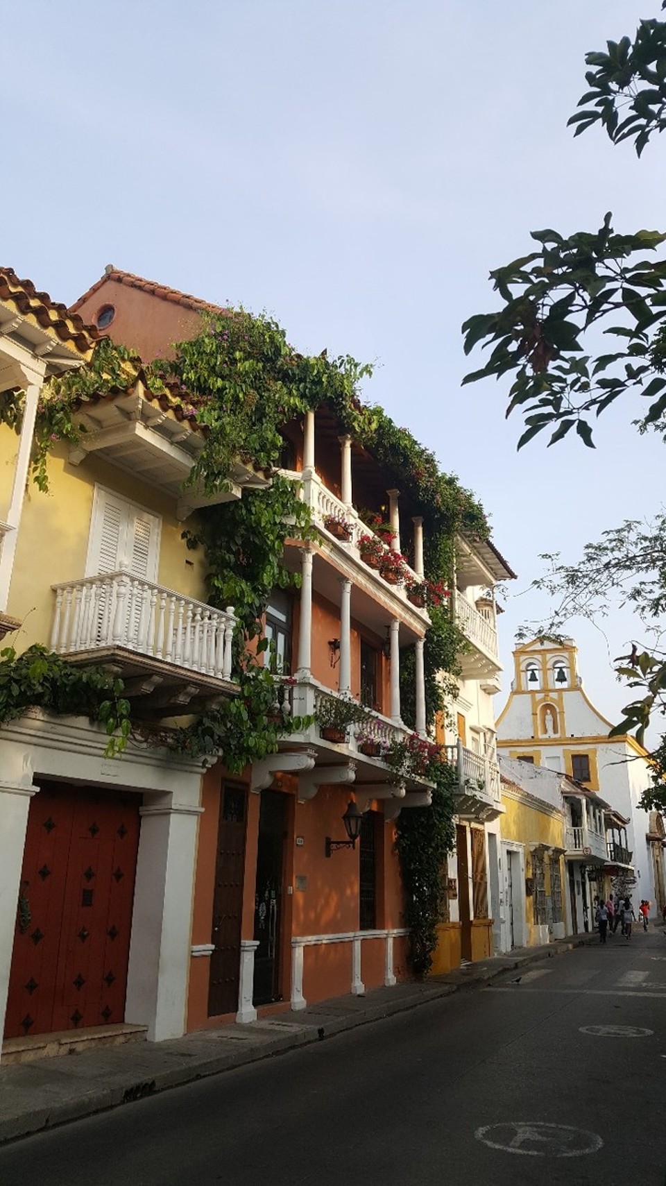 Kolumbien - Cartagena - Am Morgen ist hier noch nicht viel los. Da  kann man am besten die Gegend erkunden.